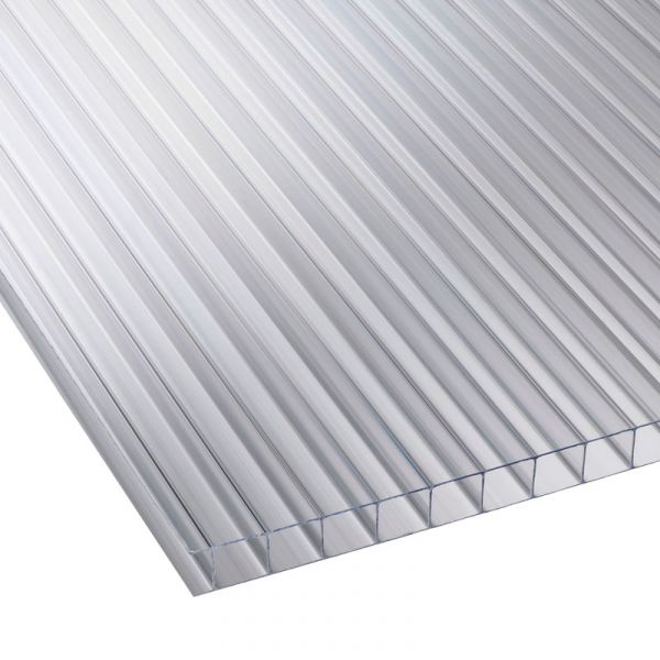 BUY Polycarbonate 10mm 9x2.1m (29.5x6.9 ft) Colorless Transparent | GREEN FINGER IRELAND | For Sale