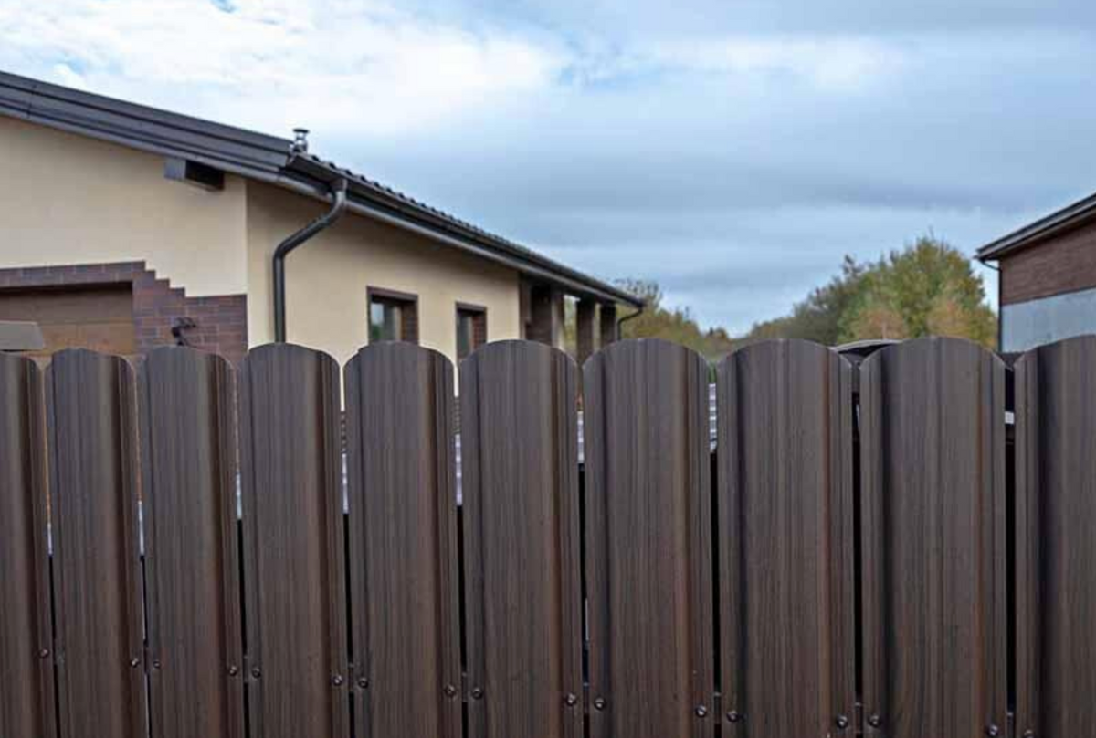 BUY Profiled metal fence ASTRA, Length per order | GREEN FINGER IRELAND | For Sale