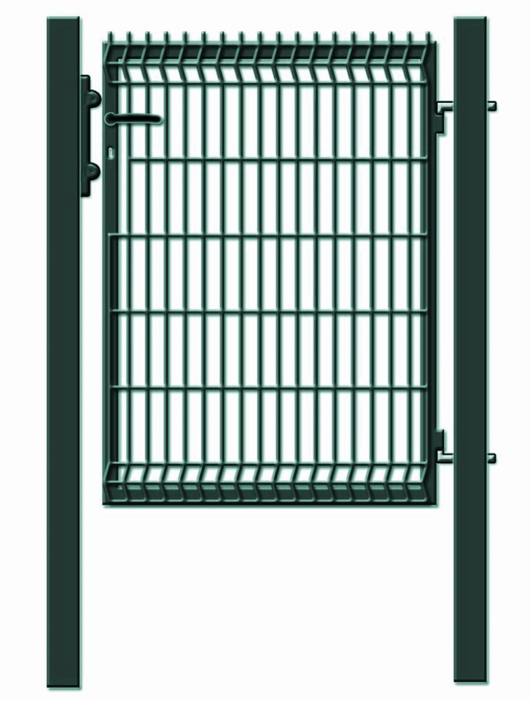 BUY Single Entry Fence Gates, 2030x920 mm, ZN+RAL6005 | GREEN FINGER IRELAND | For Sale