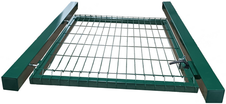 BUY Single Entry Fence Gates, 1030x890 mm, ZN+RAL6005 | GREEN FINGER IRELAND | For Sale