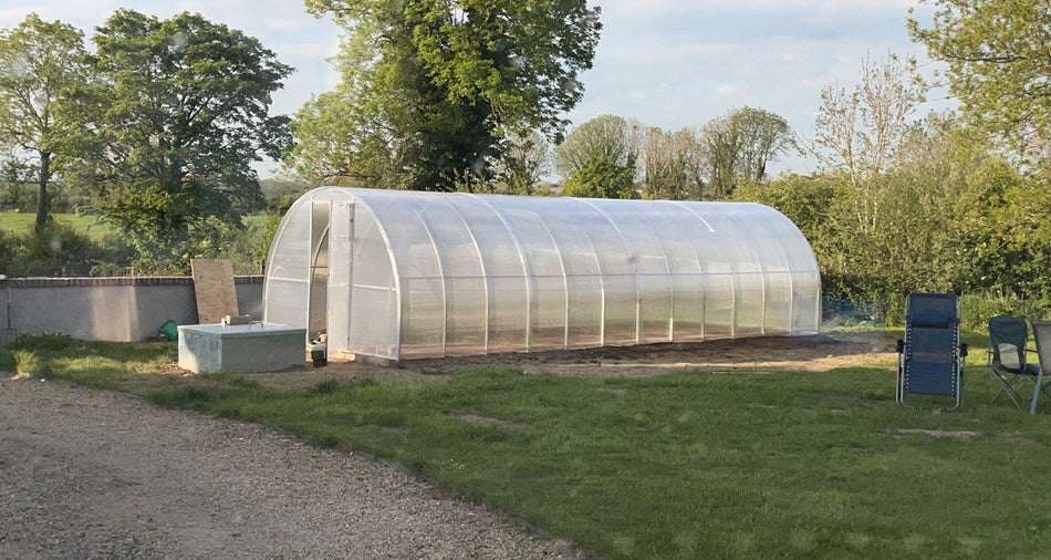 BUY Greenhouse SOLEX 3x4m (9.8x13.1 ft) FRAME ONLY | GREEN FINGER IRELAND | For Sale