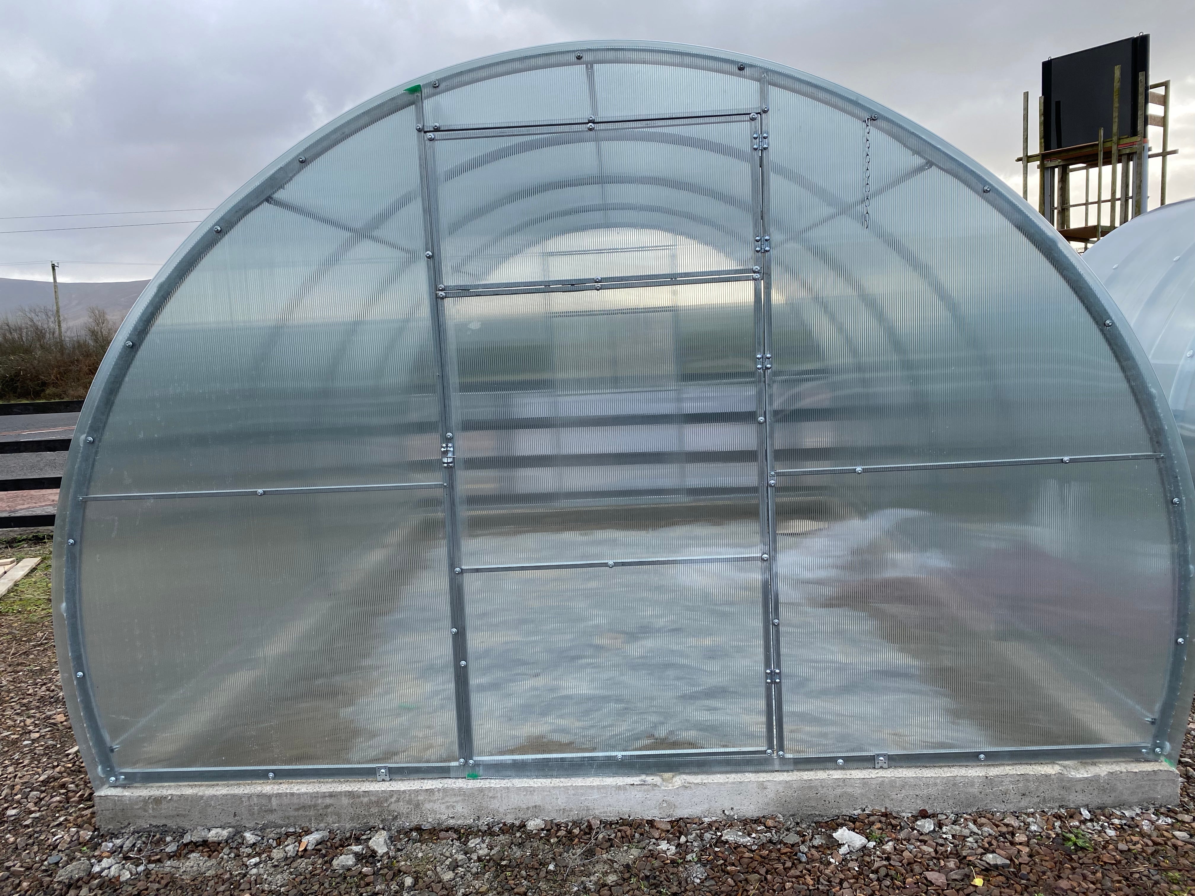 BUY Greenhouse SIMPLE 3x10 m (9.8x32.8 ft) 4 mm Polycarbonate | GREEN FINGER IRELAND | For Sale