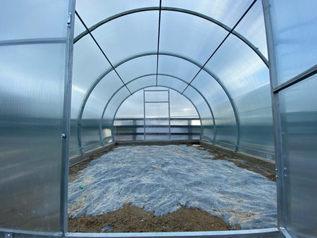 BUY Greenhouse SIMPLE FRAME ONLY 3x4m (9.8x13.1 ft) | GREEN FINGER IRELAND | For Sale