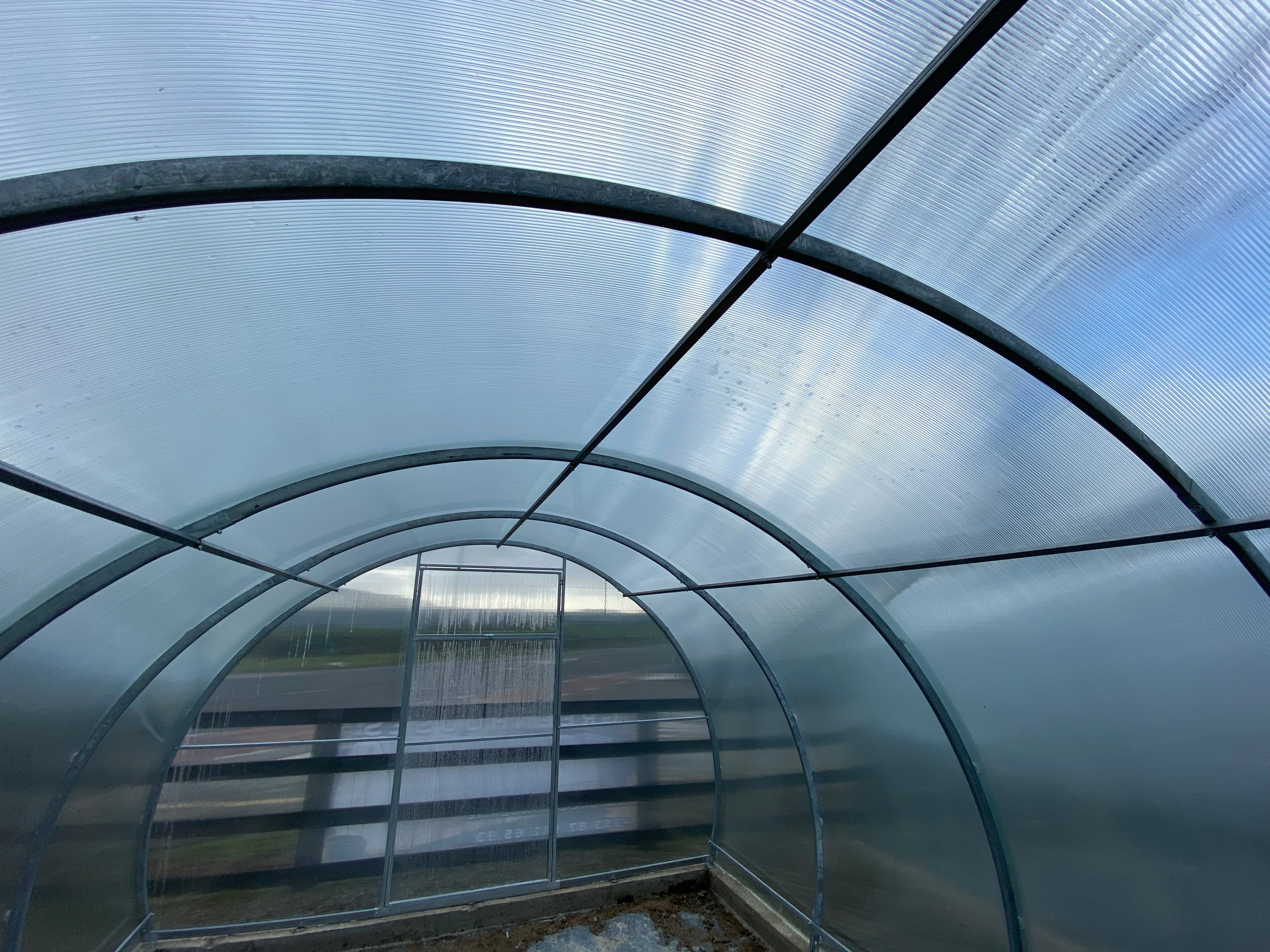 BUY Greenhouse SIMPLE 3x6m (9.8x19.7 ft) 6mm Polycarbonate | GREEN FINGER IRELAND | For Sale