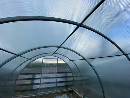 BUY Greenhouse SIMPLE FRAME ONLY 3x4m (9.8x13.1 ft) | GREEN FINGER IRELAND | For Sale