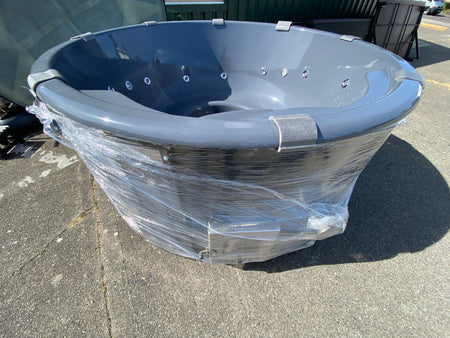 BUY Hot Tub with Internal Burner, Jacuzzi & LED Light, Wood Burning | GREEN FINGER IRELAND | For Sale