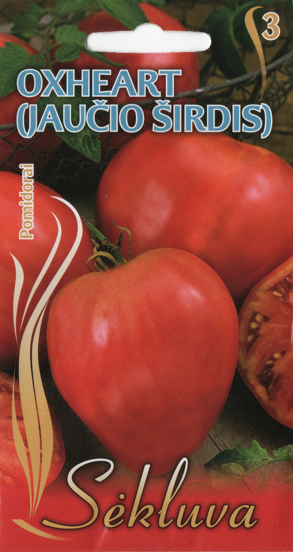 BUY Tomatoes Oxheart. Tomato seeds 0.3 g (Lycopersicon lycopersicum) | GREEN FINGER IRELAND | For Sale