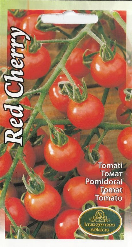 BUY Tomatoes RED CHERRY. Cherry tomato seeds 0.1 g (Solanum lycopersicum) | GREEN FINGER IRELAND | For Sale