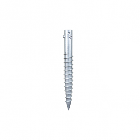 BUY G - Ground Screw, Galvanized, 865x76x2 mm, M16x4 | GREEN FINGER IRELAND | For Sale