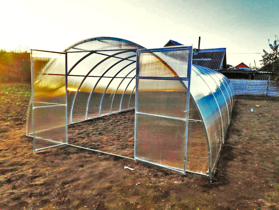 BUY Greenhouse COMFORT PROF 4x6m 4mm Polycarbonate | GREEN FINGER IRELAND | For Sale