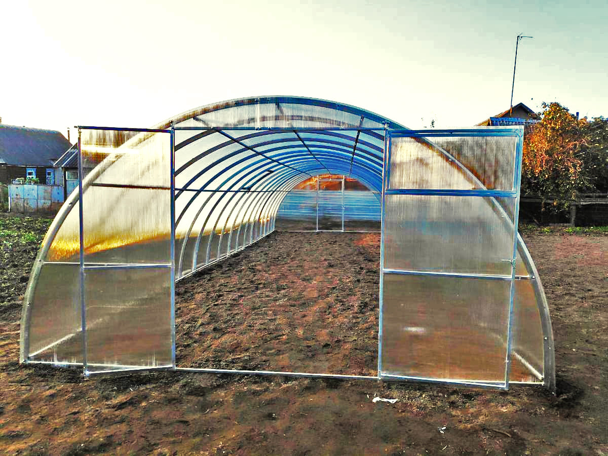 BUY Greenhouse COMFORT PROF 4x6m 6mm Polycarbonate | GREEN FINGER IRELAND | For Sale