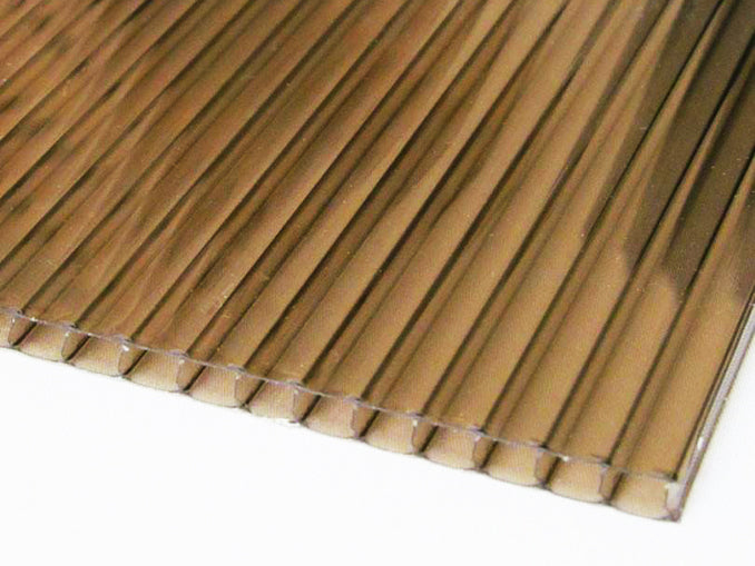 BUY Polycarbonate 10mm 3x2.1m (9.8x6.9 ft) Bronze | GREEN FINGER IRELAND | For Sale