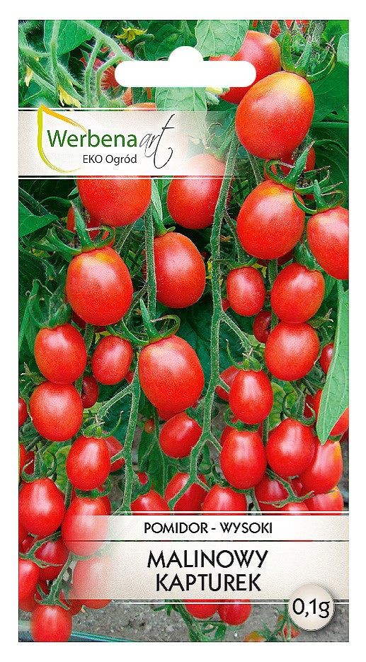 BUY Tomatoes cherry tomatoes MALINOWY KAPTUREK. Tomato seeds 0,1 g (Solanum lycopersicum L.) | GREEN FINGER IRELAND | For Sale