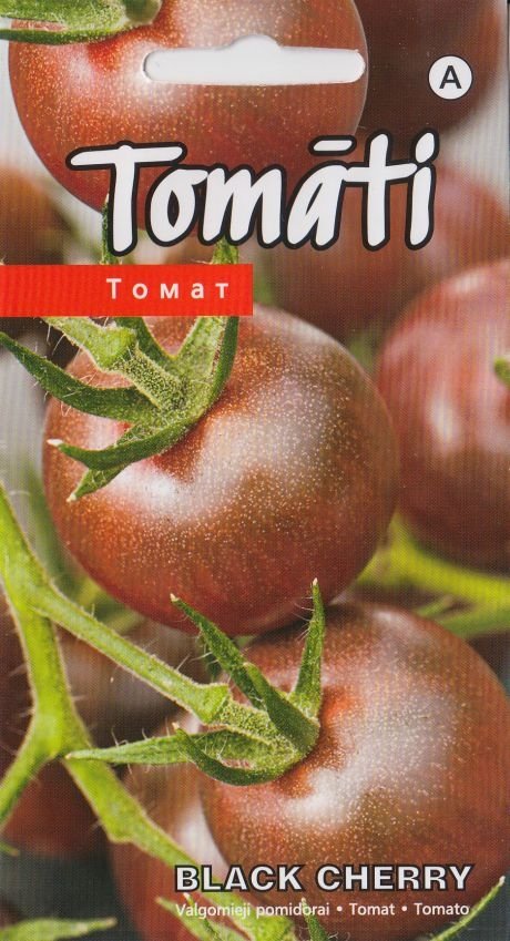 BUY TOMATO CHOCOLATE BLACK CHERRY. Tomato seeds 0.2g (Lycopersicon esculentum) | GREEN FINGER IRELAND | For Sale